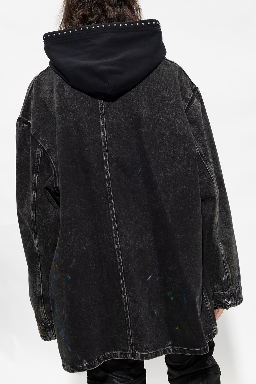 Maison margiela best sale oversized denim jacket